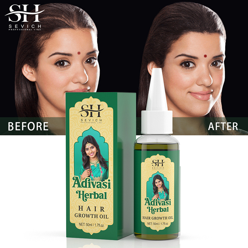 Ayurvedic & Herbal Wellness Kits - Натуральное индийское масло для волос Adivasi,