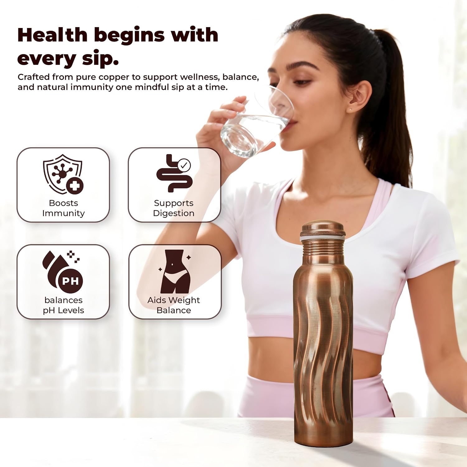 Антикварные медные бутылки для – обзор и цена Ayurvedic & Herbal Wellness Kits